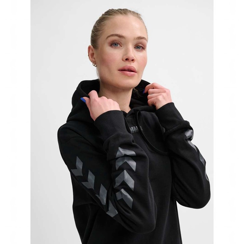Hummel Legacy Hoodie Damen Schwarz | 031853-826