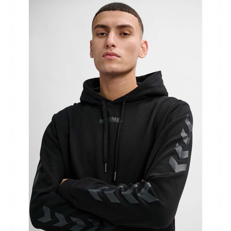 Hummel Legacy Hoodie Damen Schwarz | 031853-826