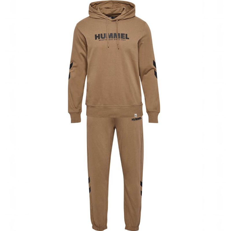 Hummel Legacy Hoodie Pants Sportbekleidung Herren Braun | 655316-475