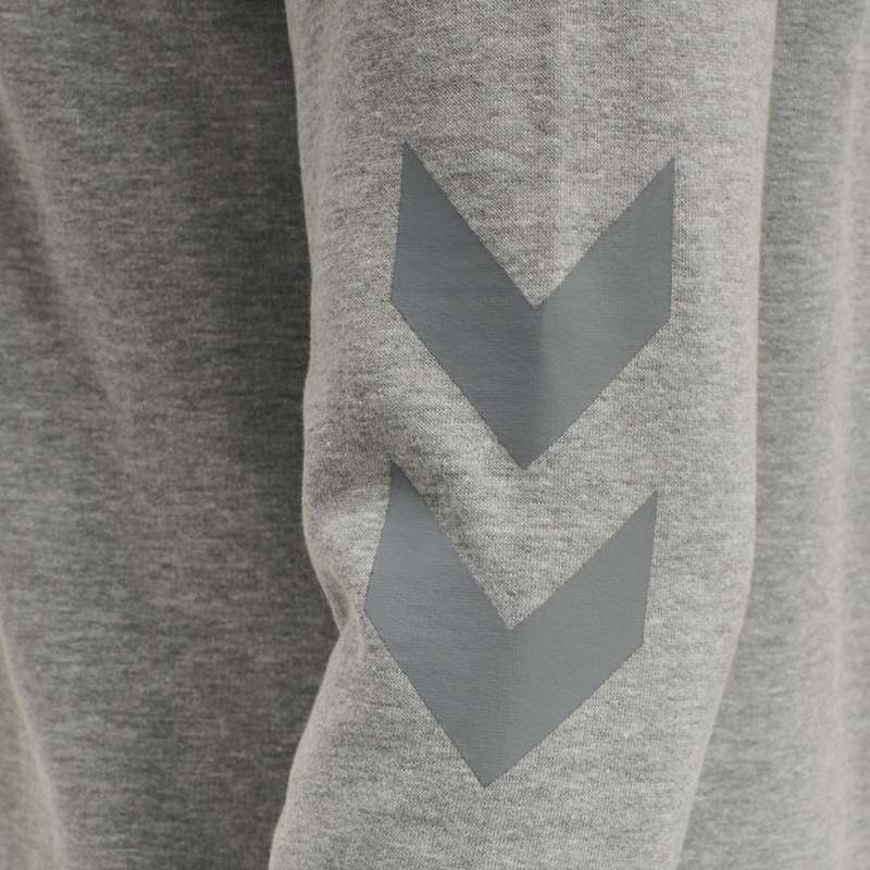 Hummel Legacy Logo Plus Hoodie Herren Grau | 156301-045