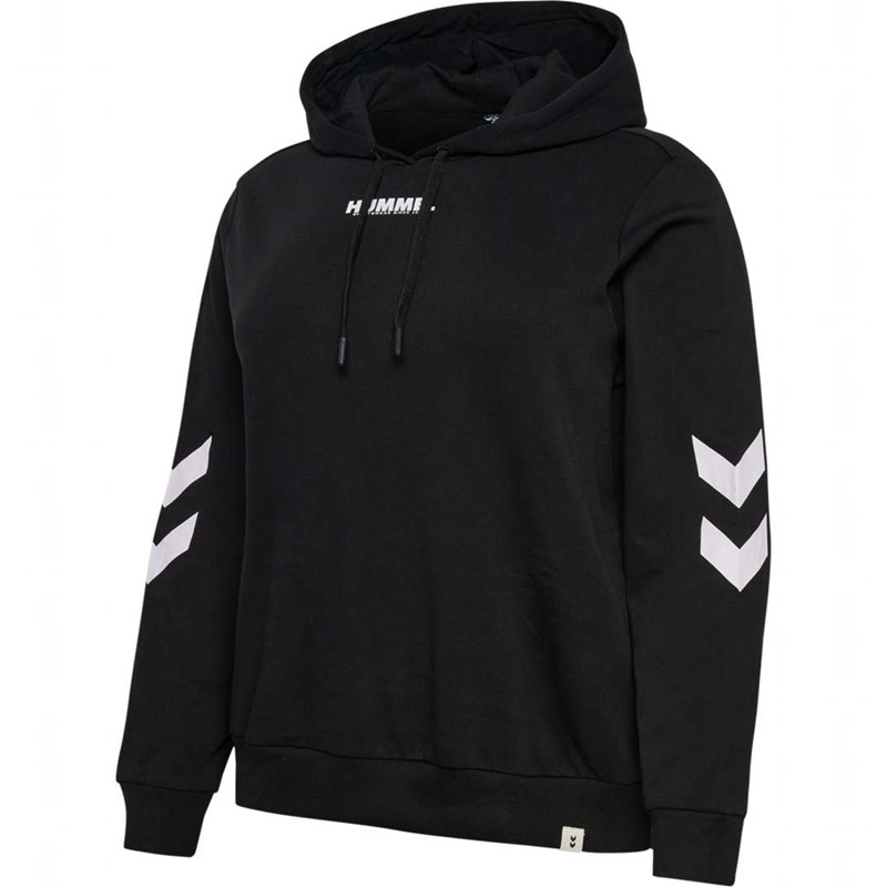 Hummel Legacy Plus Hoodie Damen Schwarz | 413246-929