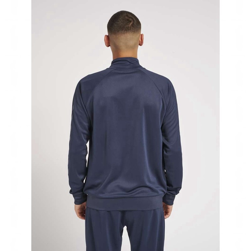 Hummel Legacy Poly Zip Jacken Herren Navy | 629025-490