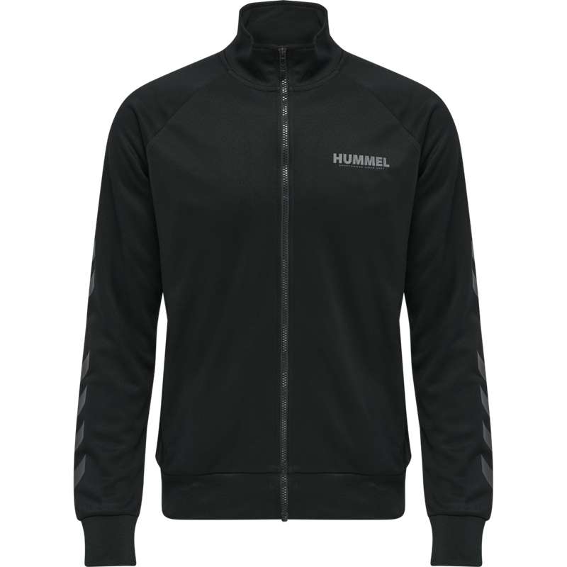 Hummel Legacy Poly Zip Jacken Herren Schwarz | 303116-707
