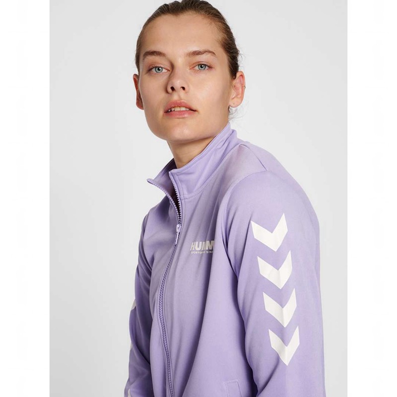 Hummel Legacy Poly Zip Kurze Hose Damen Lavendel | 302366-131