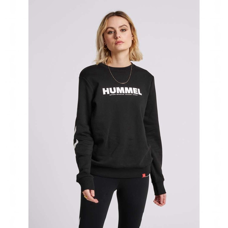 Hummel Legacy Sweatshirt Herren Schwarz | 250876-499