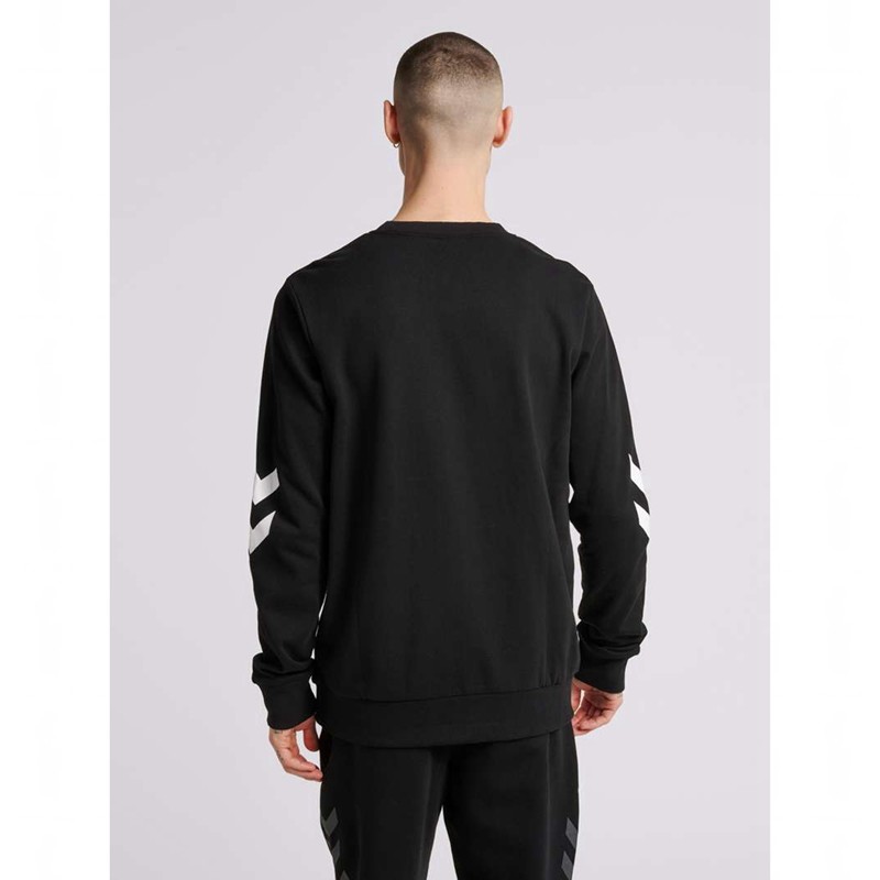 Hummel Legacy Sweatshirt Herren Schwarz | 250876-499