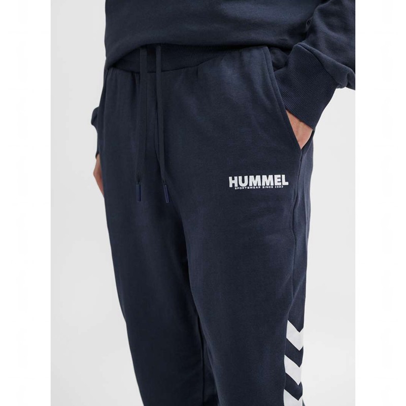 Hummel Legacy Tapered Hose Herren Navy | 804842-861