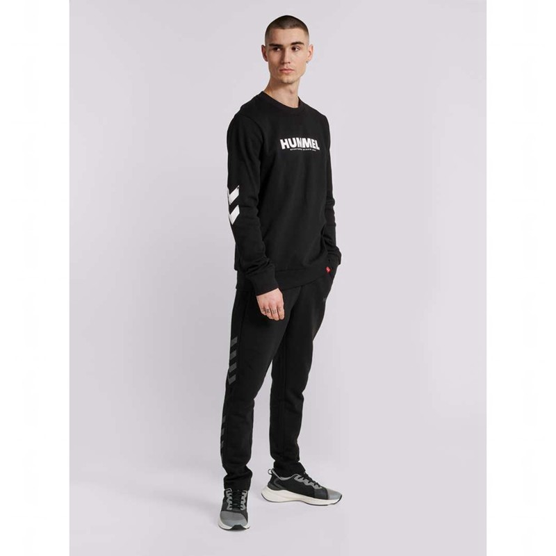 Hummel Legacy Tapered Hose Herren Schwarz | 907944-223