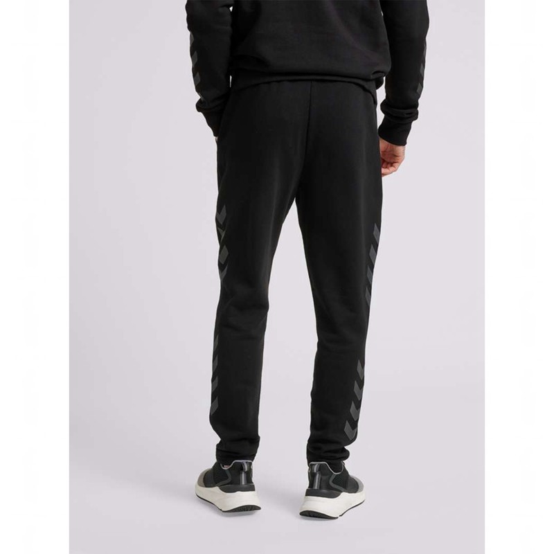 Hummel Legacy Tapered Hose Herren Schwarz | 907944-223