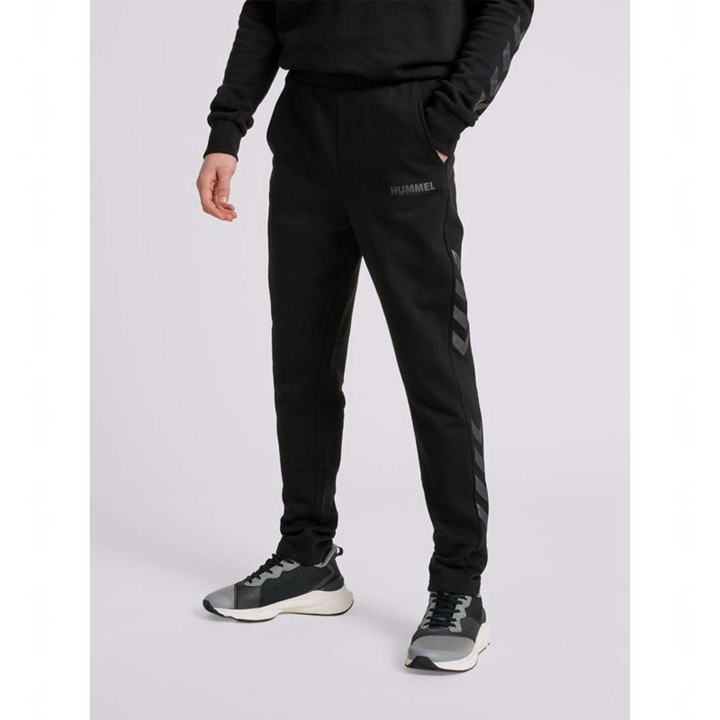 Hummel Legacy Tapered Hose Herren Schwarz | 907944-223
