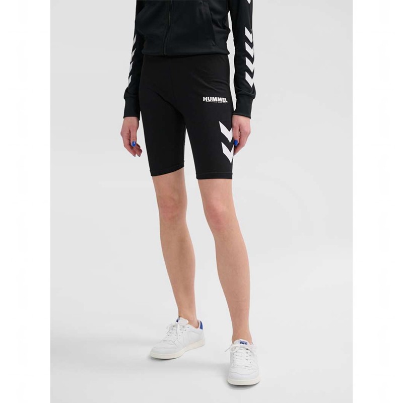 Hummel Legacy Tight Kurze Hose Damen Schwarz | 526903-517
