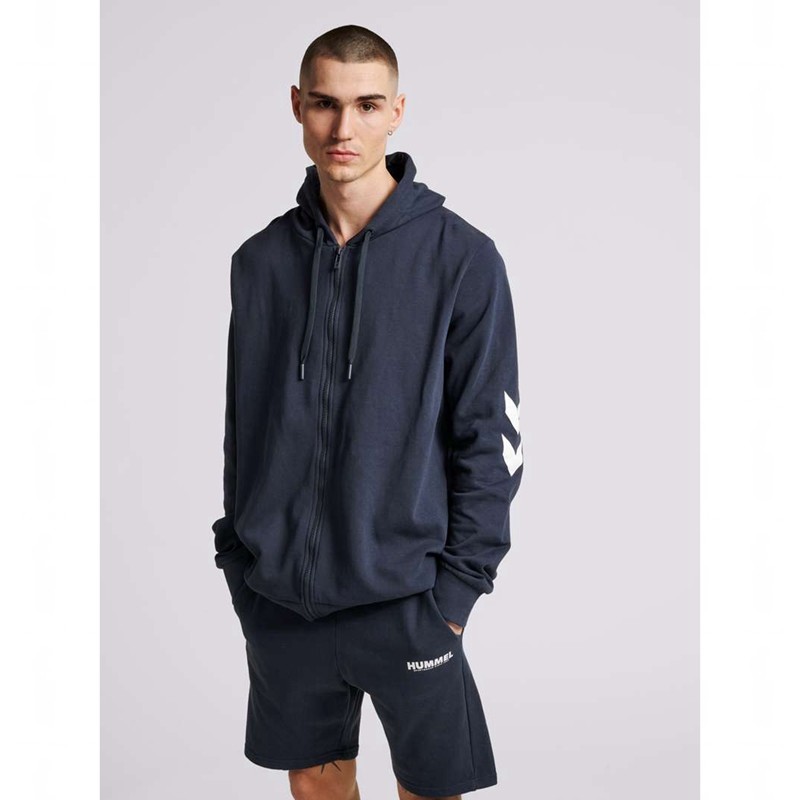 Hummel Legacy Zip Hoodie Herren Navy | 579312-582