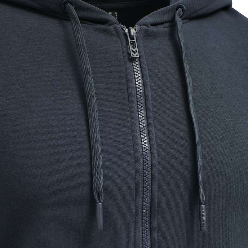 Hummel Legacy Zip Plus Hoodie Herren Navy | 880462-907