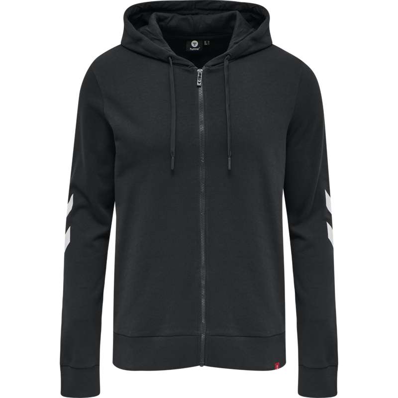 Hummel Legacy Zip Plus Hoodie Herren Schwarz | 478094-938