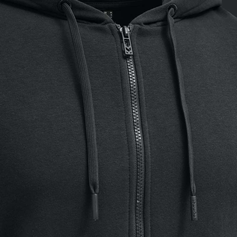 Hummel Legacy Zip Plus Hoodie Herren Schwarz | 478094-938