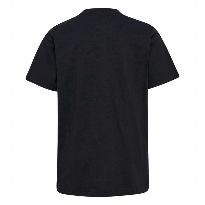 Hummel Leo S/S T-shirts Kinder Schwarz | 703582-036