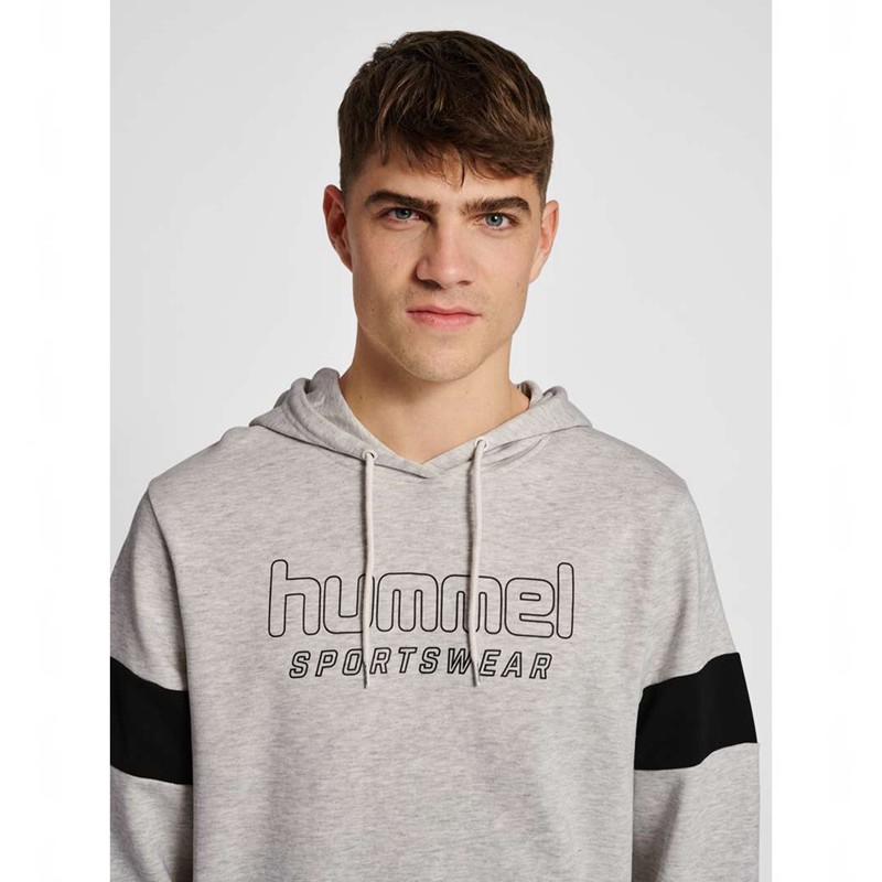 Hummel Lgc Bryce Hoodie Herren Grau | 727378-596