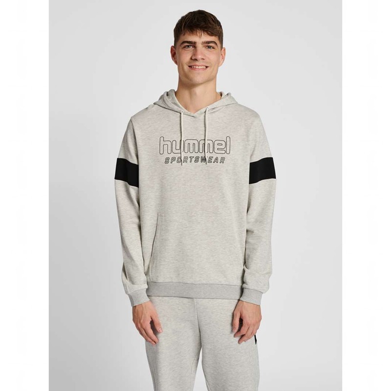 Hummel Lgc Bryce Hoodie Herren Grau | 727378-596