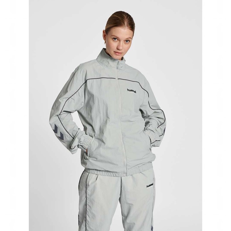 Hummel Lgc Celab Wov Zip Jacken Herren Grau | 134612-875