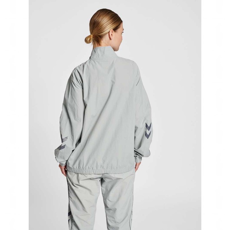 Hummel Lgc Celab Wov Zip Jacken Herren Grau | 134612-875