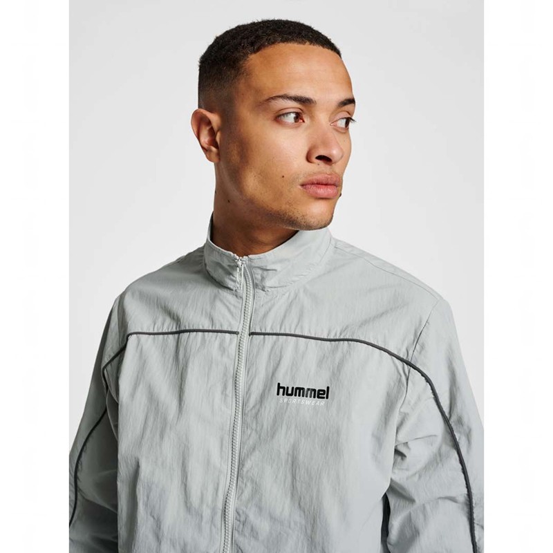 Hummel Lgc Celab Wov Zip Jacken Herren Grau | 134612-875