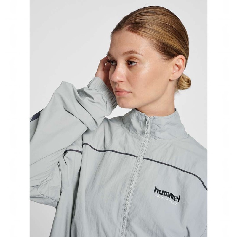 Hummel Lgc Celab Wov Zip Jacken Herren Grau | 134612-875
