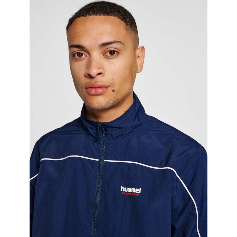 Hummel Lgc Celab Wov Zip Jacken Herren Navy | 380724-590