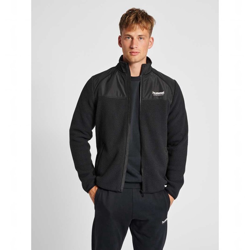 Hummel Lgc Charley Fleece Jacken Herren Schwarz | 211493-054
