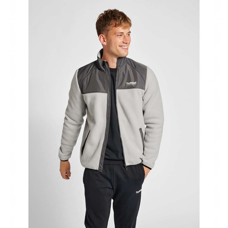 Hummel Lgc Charley Fleece Jacken Herren Grau | 216175-790
