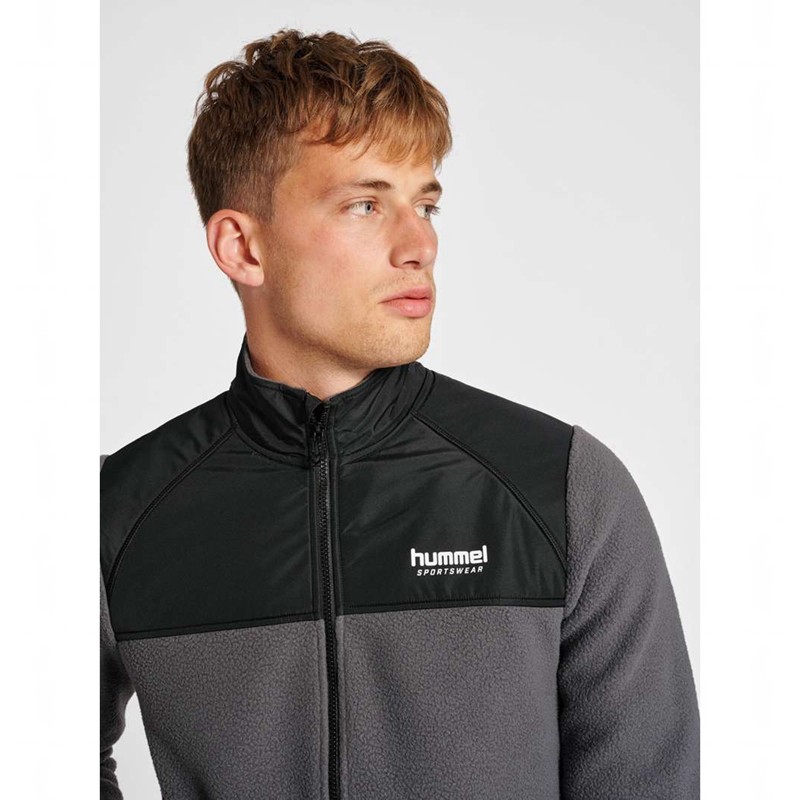 Hummel Lgc Charley Fleece Jacken Herren Grau | 116438-854