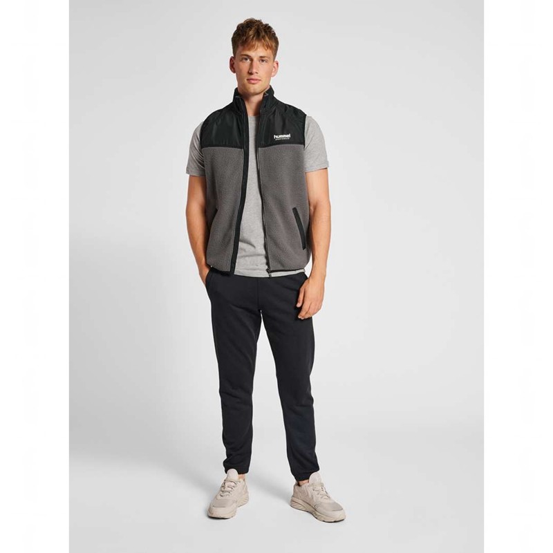 Hummel Lgc Charley Fleece Weste Herren Grau | 581726-031