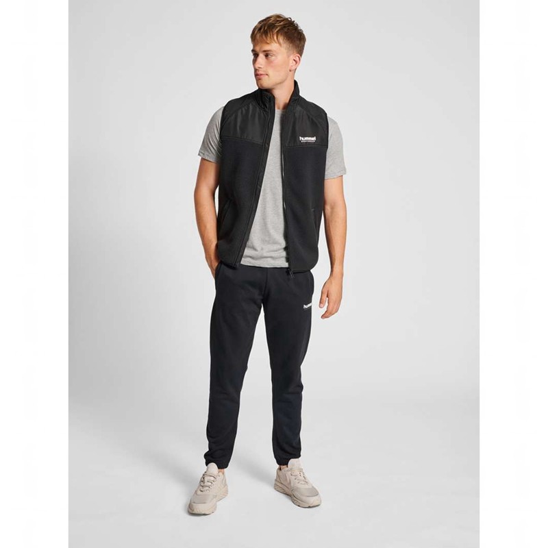 Hummel Lgc Charley Fleece Weste Herren Schwarz | 429724-135