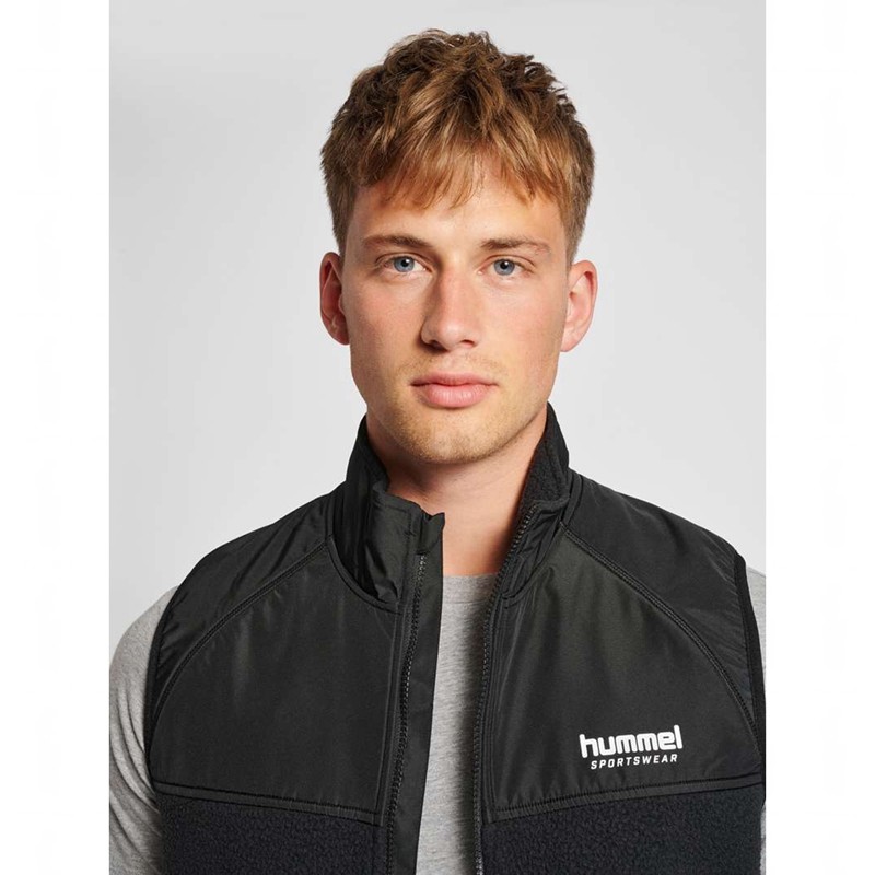 Hummel Lgc Charley Fleece Weste Herren Schwarz | 429724-135