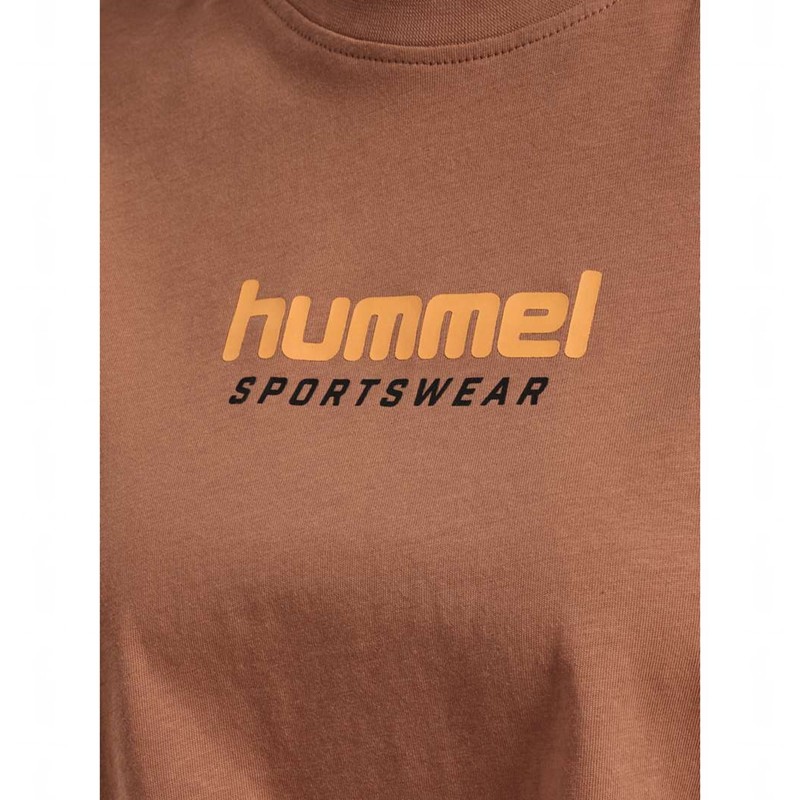 Hummel Lgc Malu Cropped T-shirts Damen Braun | 218217-203