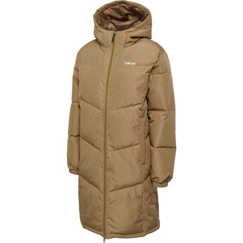 Hummel Lgc Mia Long Puff Mäntel Damen Braun | 804802-719