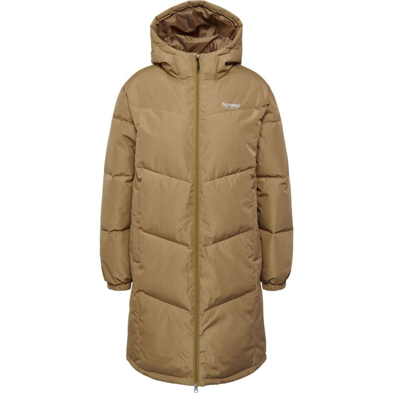 Hummel Lgc Mia Long Puff Mäntel Damen Braun | 804802-719