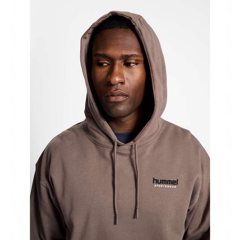 Hummel Lgc Nate Hoodie Herren Braun | 045774-490