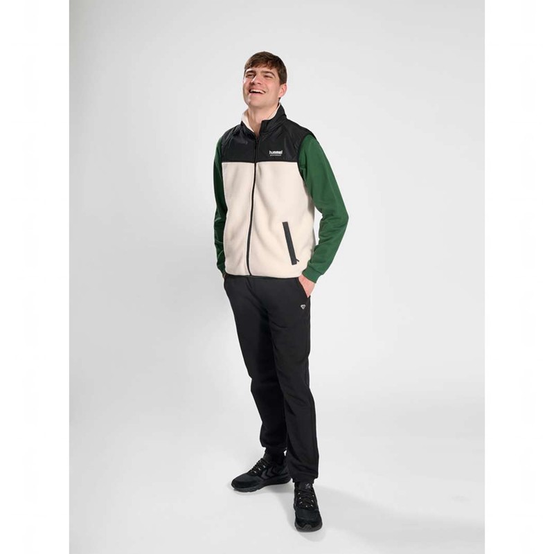Hummel Lgc Theo Fleece Weste Herren Weiß | 129364-392