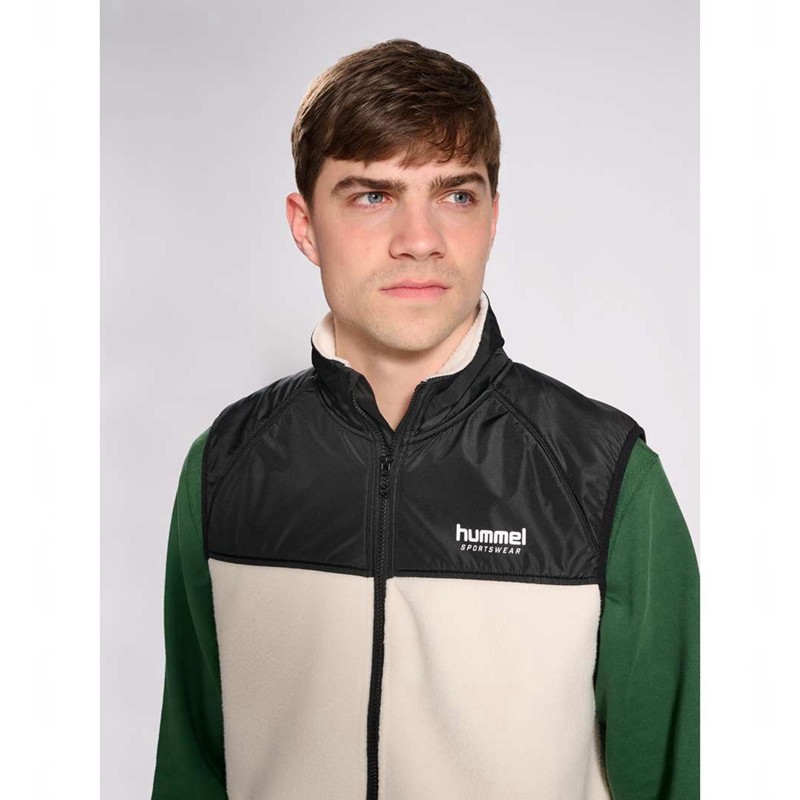 Hummel Lgc Theo Fleece Weste Herren Weiß | 129364-392