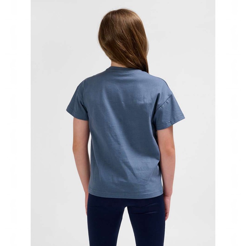 Hummel Libi T-shirts Kinder Blau | 529860-202