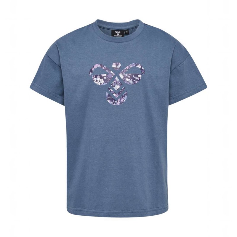Hummel Libi T-shirts Kinder Blau | 529860-202