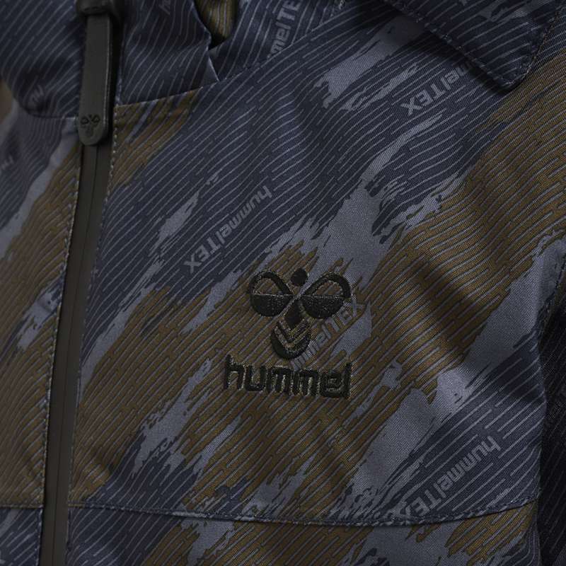 Hummel Logan Tex Jacken Kinder Olivgrün | 491357-959