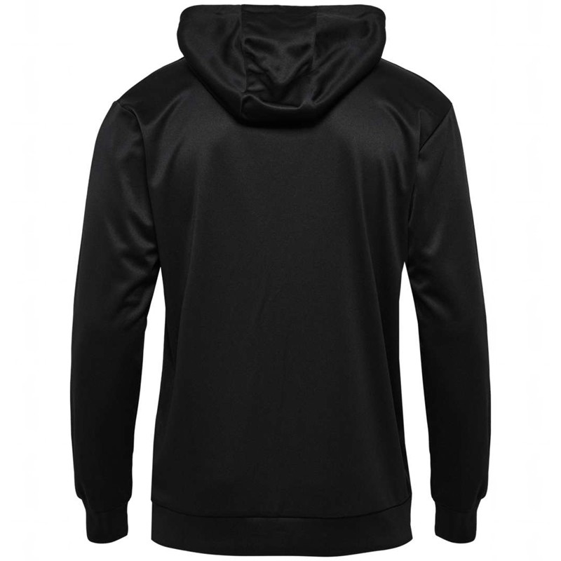 Hummel Logo Hoodie Herren Schwarz | 335251-622
