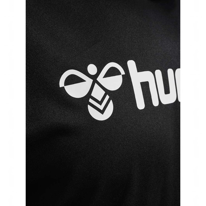Hummel Logo Hoodie Herren Schwarz | 335251-622