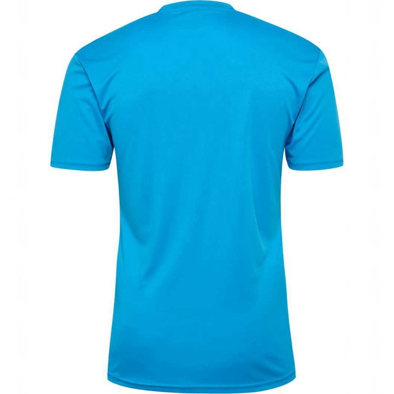 Hummel Logo S/S Trikot Herren Blau | 842292-794