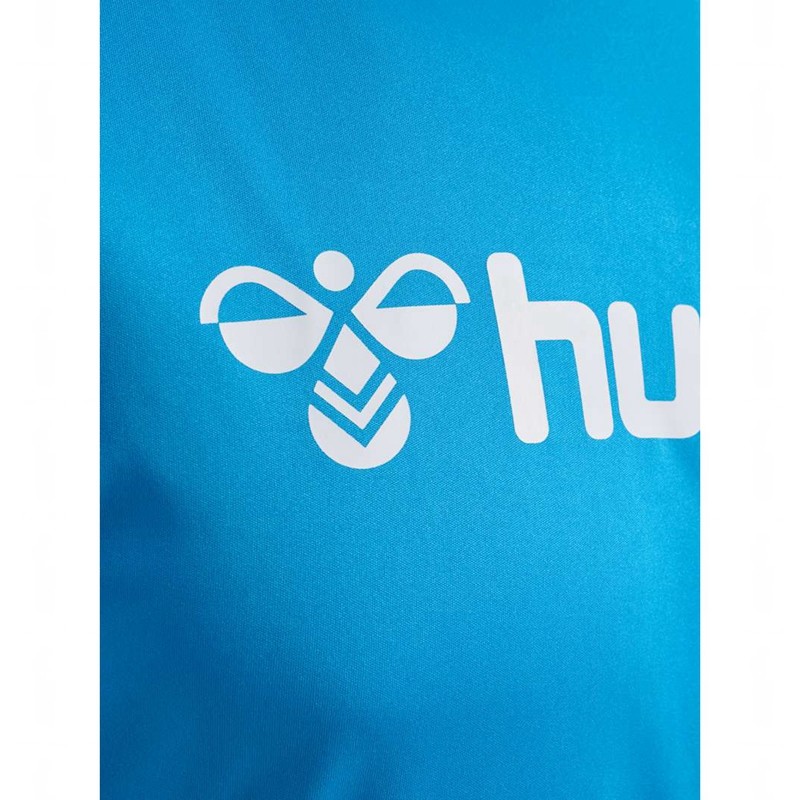 Hummel Logo S/S Trikot Herren Blau | 842292-794