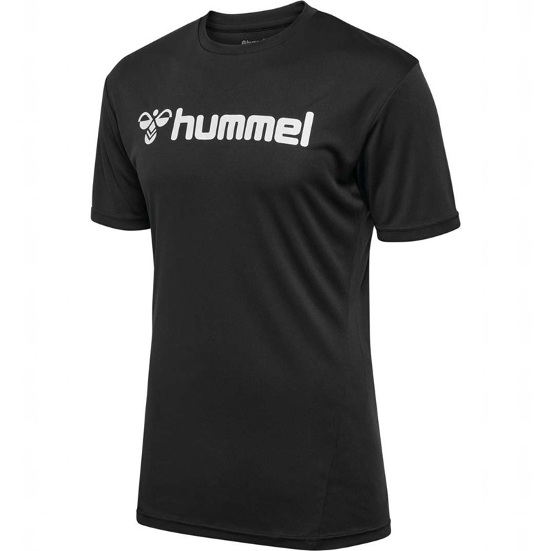 Hummel Logo S/S Trikot Herren Schwarz | 847362-280