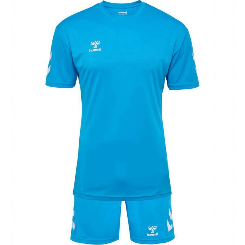 Hummel Logo Sets Herren Blau | 335003-043