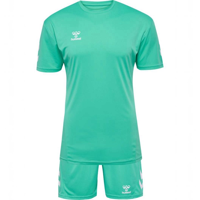 Hummel Logo Sets Herren Grün | 010370-078