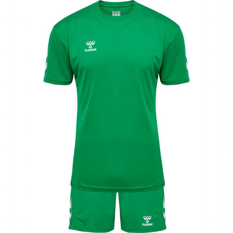 Hummel Logo Sets Herren Grün | 401793-898